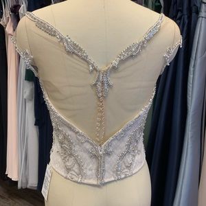 Martina Liana “Cerise” Beaded Corset